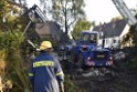 Grossfeuer Einfamilienhaus Siegburg Muehlengrabenstr P1061